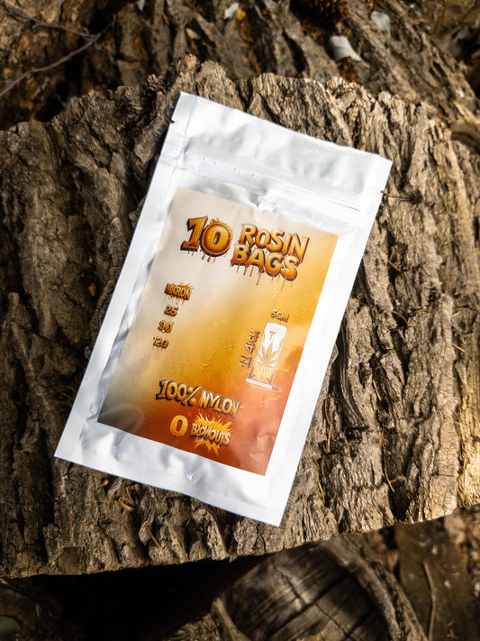 Fire Rosin Bags (10 Stück) - 120 µm - Premium Rosin Pressbeutel